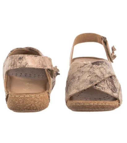Maciejka Beżowe/Miedziane 00994-65/00-5 (MA1236-c) sandals