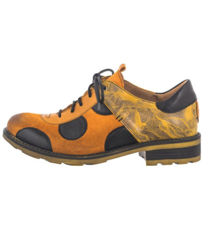 Maciejka Żółte/Czarne 06559-07/00-5 (MA1250-a) shoes