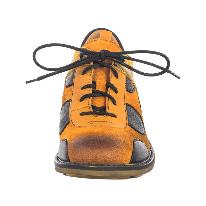 Maciejka Żółte/Czarne 06559-07/00-5 (MA1250-a) shoes