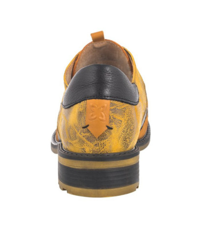 Maciejka Żółte/Czarne 06559-07/00-5 (MA1250-a) shoes