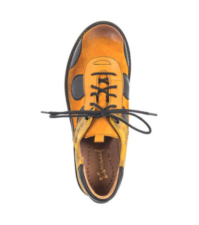 Maciejka Żółte/Czarne 06559-07/00-5 (MA1250-a) shoes