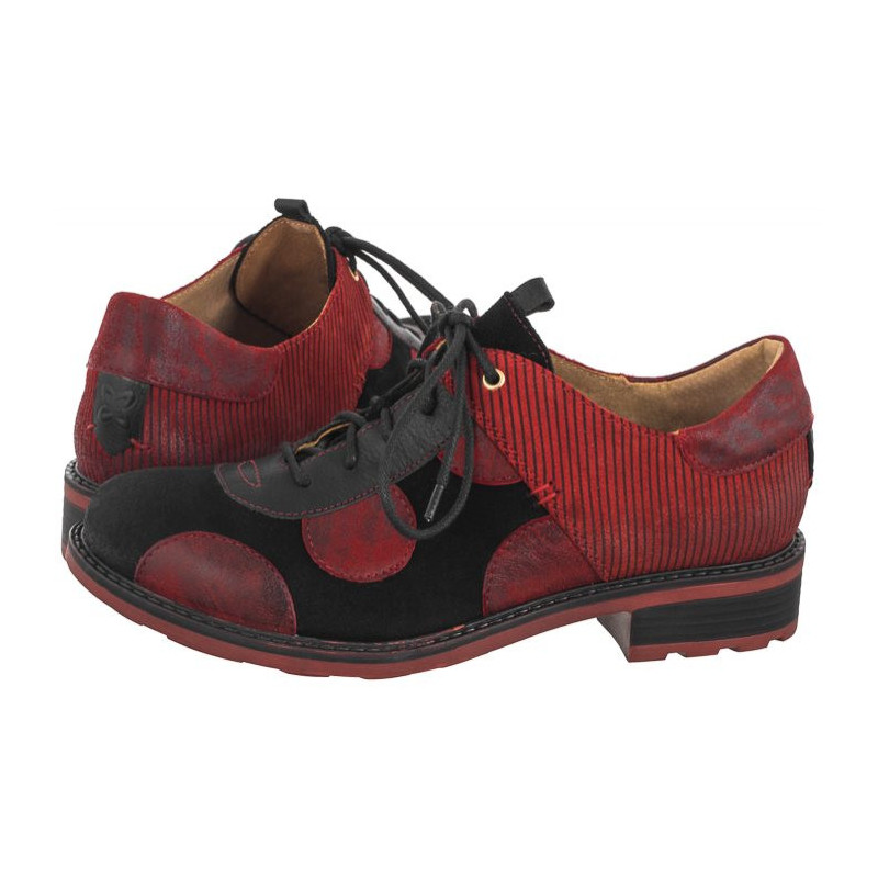Maciejka Czerwone/Czarne 06559-08/00-5 (MA1250-b) shoes
