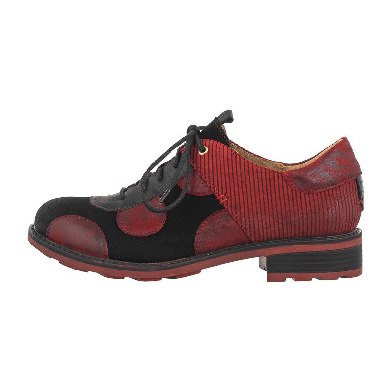 Maciejka Czerwone/Czarne 06559-08/00-5 (MA1250-b) shoes