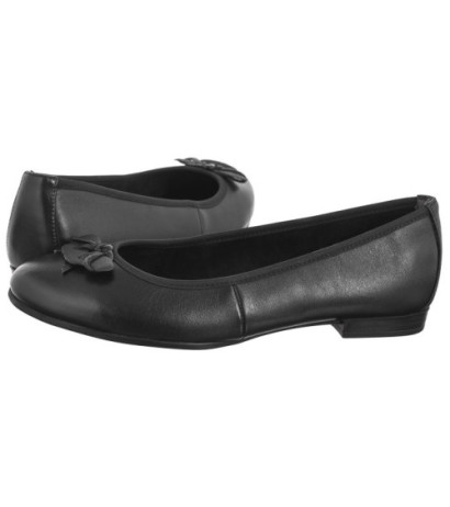 Tamaris Czarne 1-22116-41 001 Black (TM504-a) ballerinas