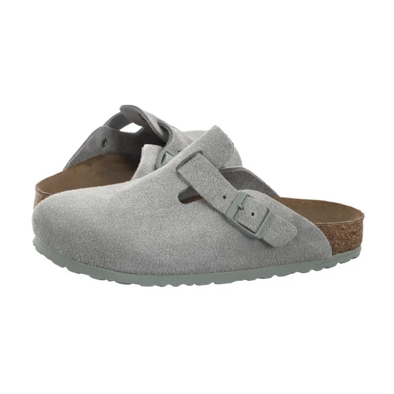 Birkenstock Boston BS Pure Sage 1029214 (BK275-b) Women's Shoes/Flip Flops