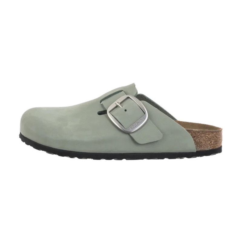 Birkenstock Boston Big Buckle Pure Sage 1029303 (BK267-d) Women's Shoes/Flip Flops