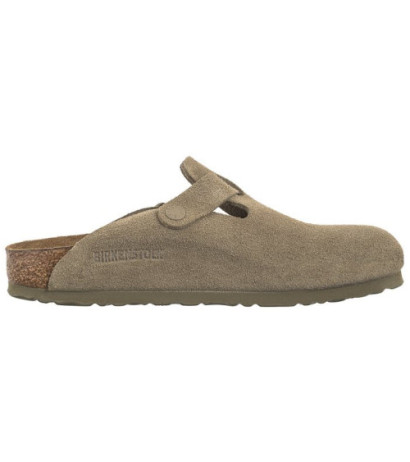 Birkenstock Boston BS Faded Khaki 1025844 (BK275-a) Women's Shoes/Flip Flops