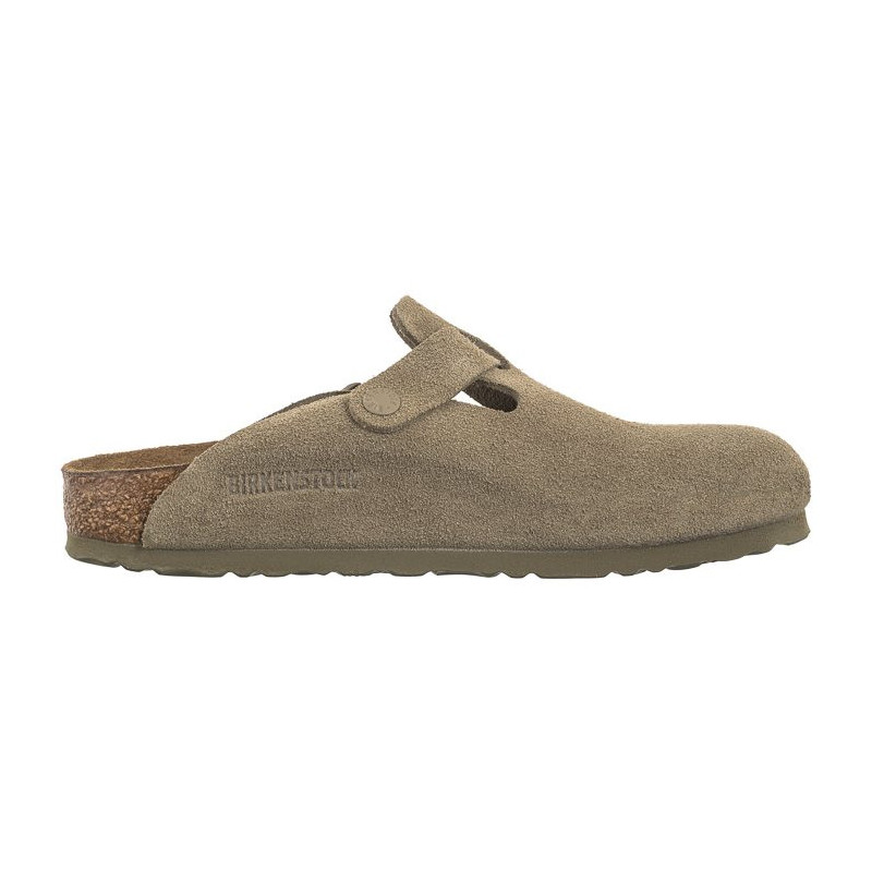 Birkenstock Boston BS Faded Khaki 1025844 (BK275-a) Women's Shoes/Flip Flops