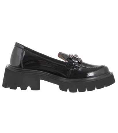 Filippo Czarne Lakierowane DP6475/24 BK L (FO111-a) shoes