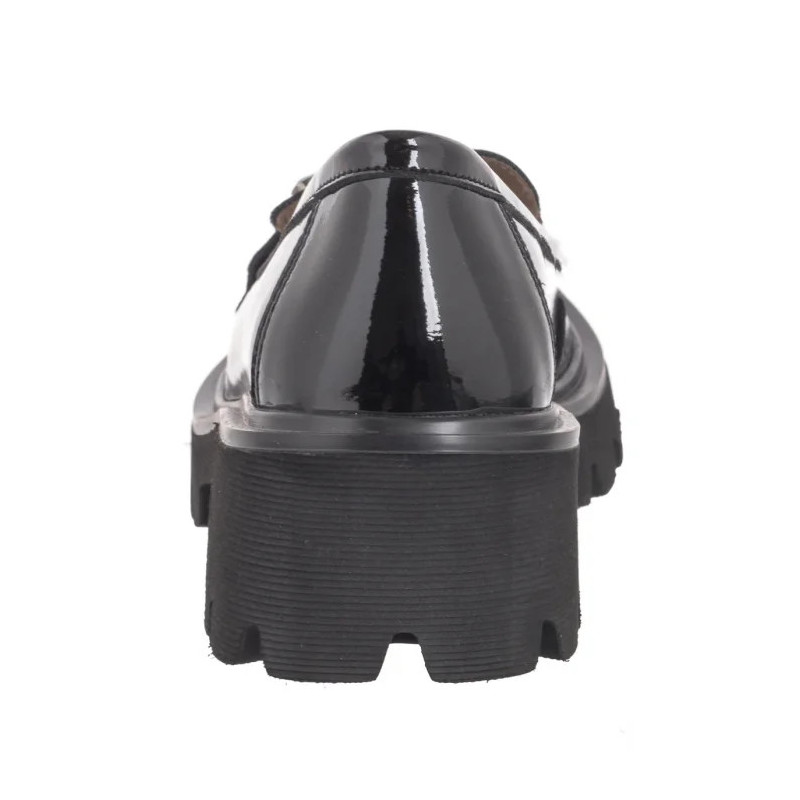 Filippo Czarne Lakierowane DP6475/24 BK L (FO111-a) shoes