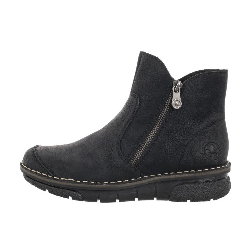Rieker Czarne 73357-00 Black (RI204-a) shoes