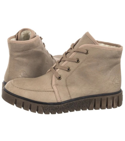 Rieker Beżowe Y3407-60 Beige (RI205-a) shoes