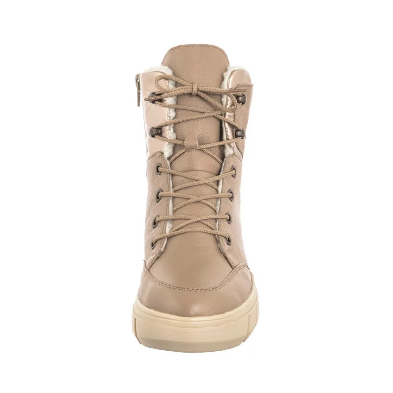 Rieker Beżowe Y3504-20 Beige (RI206-a) boots