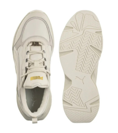 Puma Cassia Lux Alpine Snow-Ivory-Gold 397837-04 (PU602-b) sports Shoes