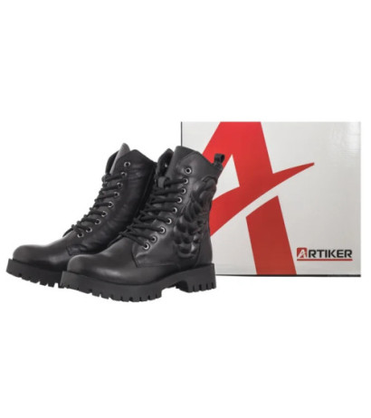 Artiker Czarne 55C1366 (AR134-a) shoes