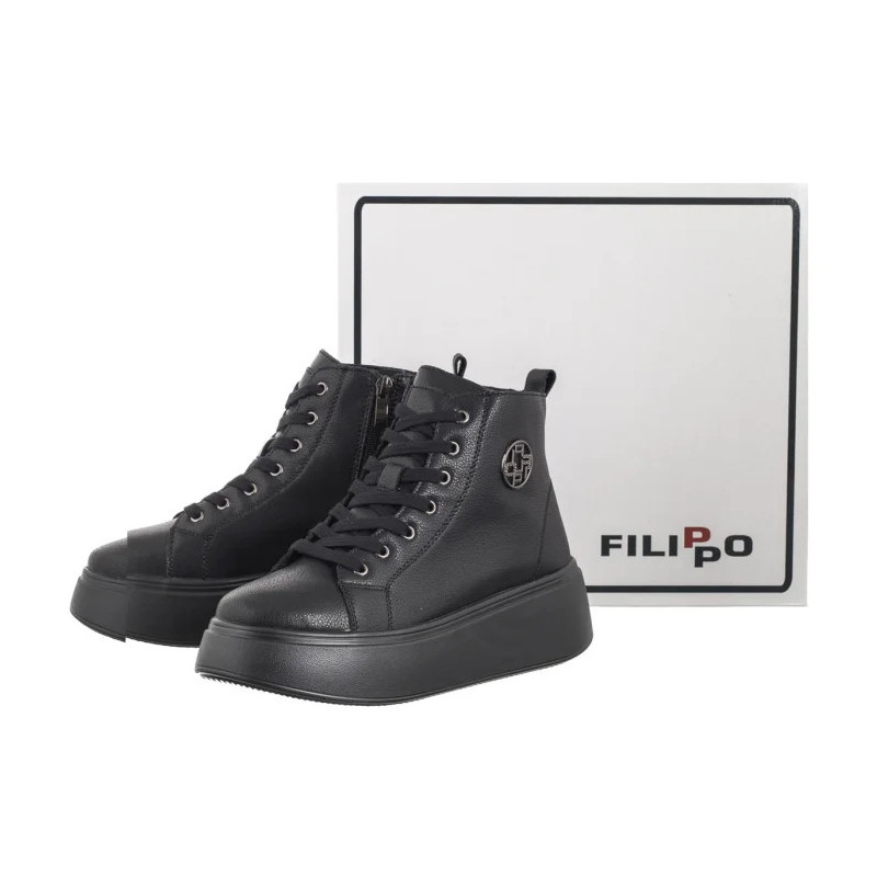 Filippo Czarne DBT6338/25 BK (FO119-a) shoes