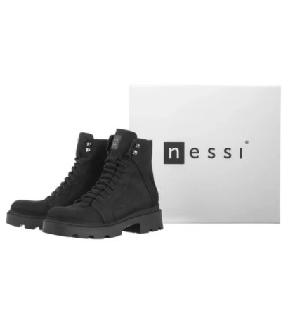 Nessi Czarne 24673 9 (NE414-a) shoes