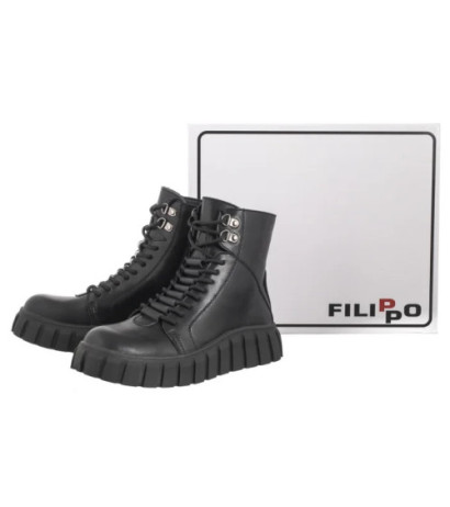 Filippo Czarne DBT6312/24 BK (FO121-a) shoes