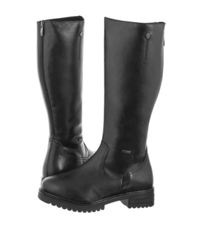 Caprice Czarne 9-26650-43 022 Black Nappa (CP422-a) boots