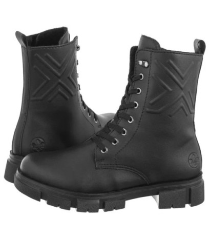 Rieker Czarne Y7108-00 Black (RI213-a) shoes