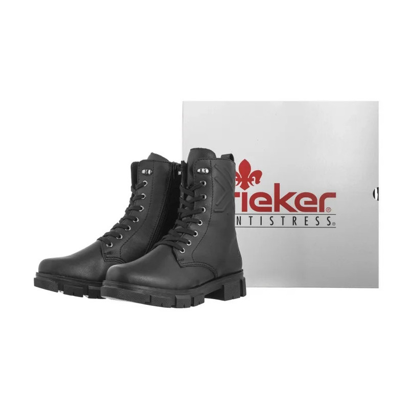 Rieker Czarne Y7108-00 Black (RI213-a) shoes