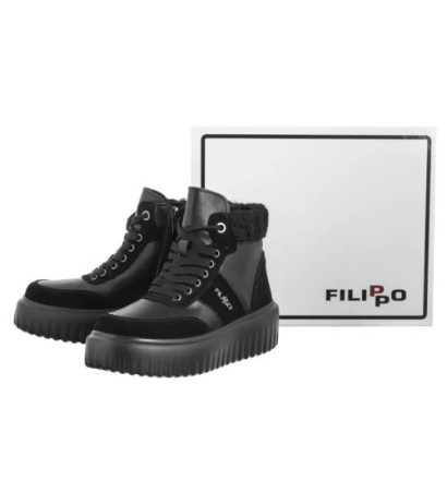 Filippo Czarne DBT6429/24 BK (FO124-a) shoes