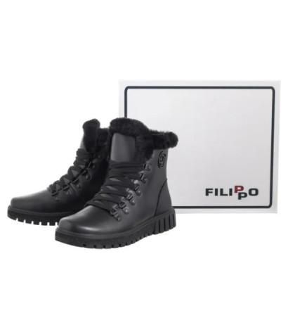Filippo Czarne DBT6363/24 BK (FO128-a) shoes