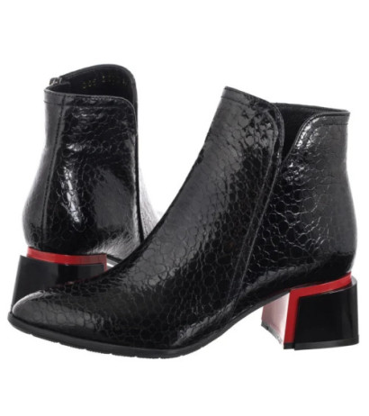 Venezia Czarne L002CRBLOBB034 (VE811-a) shoes