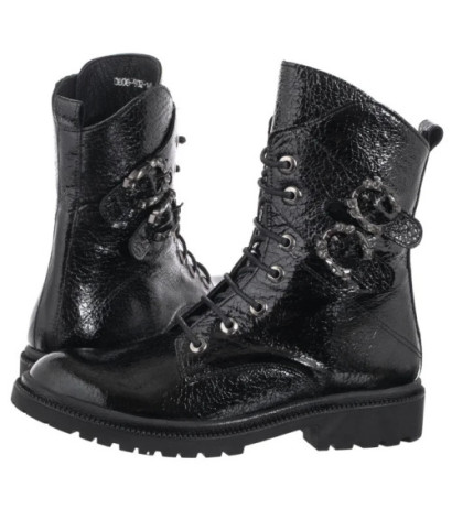 Venezia Czarne Lakierowane L031CRBLOBB034 (VE812-a) shoes