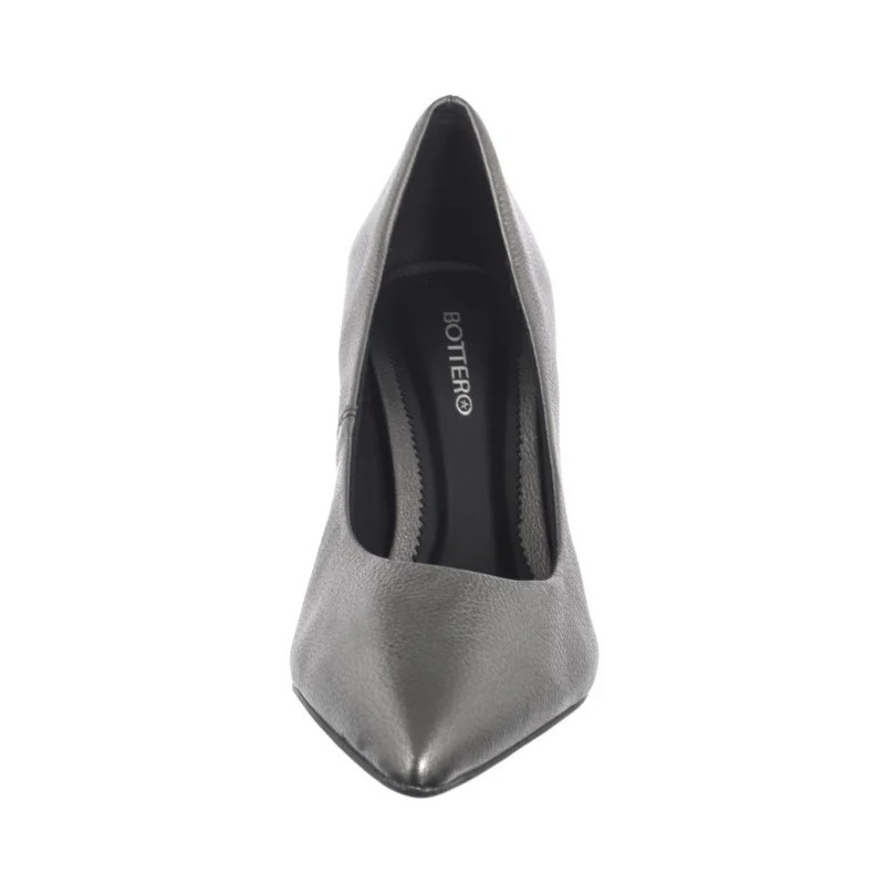 Bottero Srebrne 353701 Pewter 24 (BO87-c) high heels