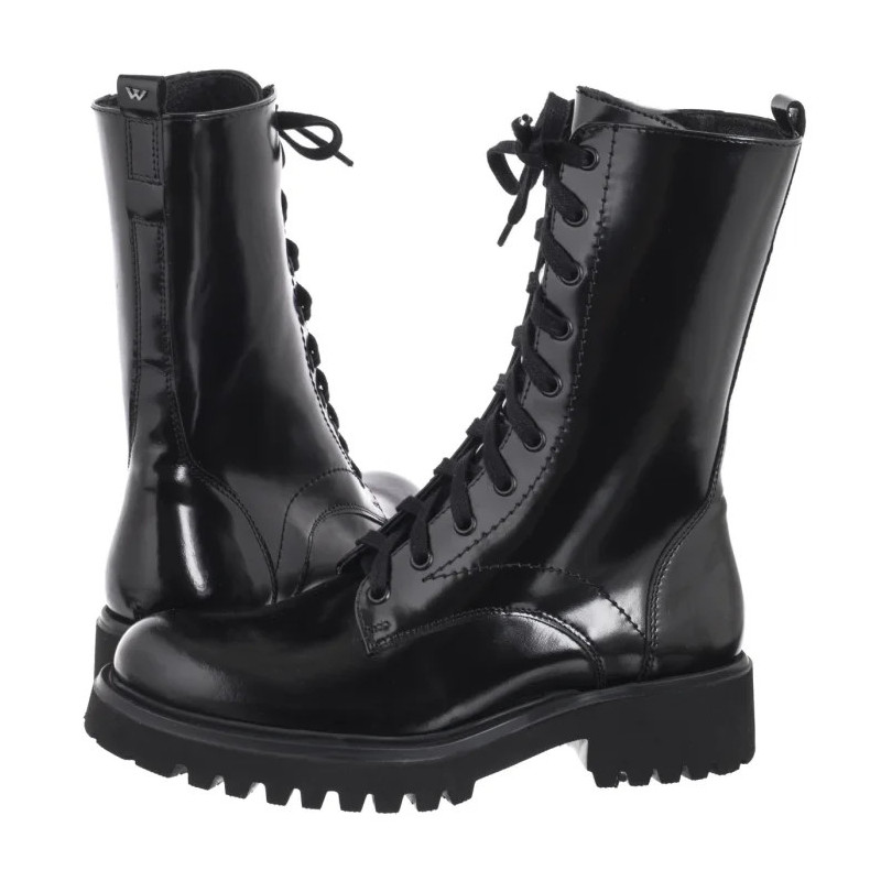 Wojas Czarne Lakierowane 64128-31 (WO246-a) boots