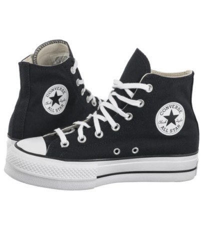 Converse CTAS Lift Wide Hi Black/White/White A09194C (CO725-a) shoes