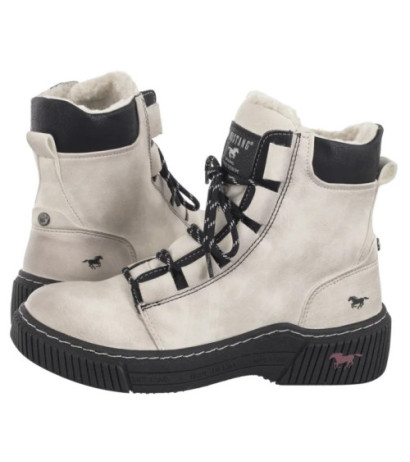 Mustang Białe 1436-605-203 (MU557-b) shoes