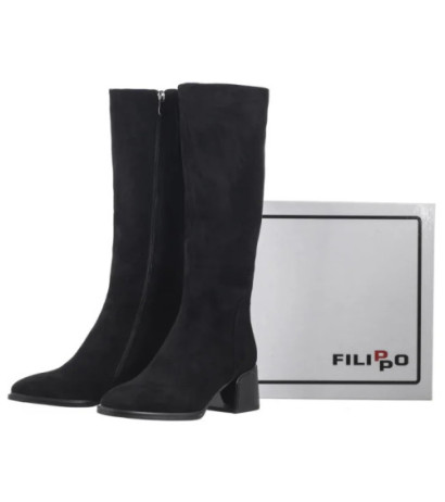 Filippo Czarne DKZ6603/25 BK (FO136-a) shoes