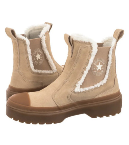 Converse CTAS Chelsea Lugged Hi Warm Quarry/Egret/Gum A09257C (CO728-a) shoes