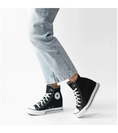 Converse CTAS Wedge Hi Black/Red/Navy A11909C (CO729-a) shoes