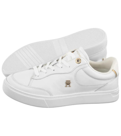 Tommy Hilfiger Essential Chic Court Sneaker White FW0FW08322 YBS (TH1250-b) shoes