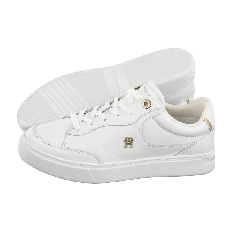 Tommy Hilfiger Essential Chic Court Sneaker White FW0FW08322 YBS (TH1250-b) shoes
