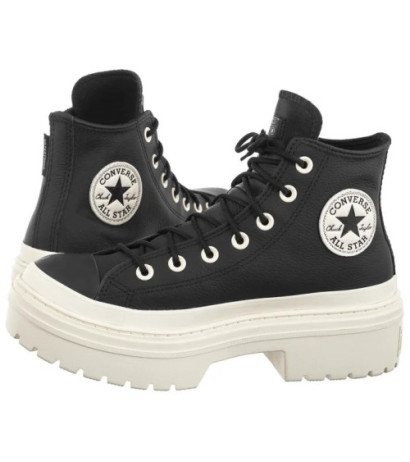 Converse CTAS Lugged Heel Hi Black/Black/Egret A12328C (CO732-a) shoes