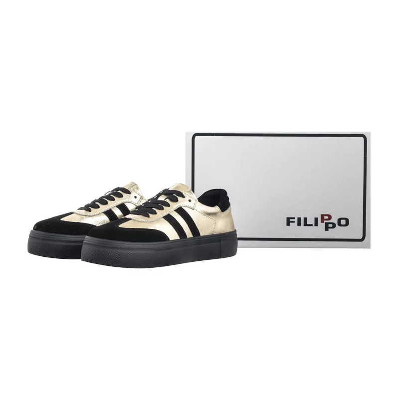 Filippo Złote/Czarne DP6841/25 GO BK (FO139-b) sports Shoes