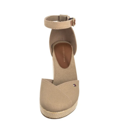 Tommy Hilfiger Flag High Wedge Espad Closed Toe Horeradish FW0FW08494 ACC (TH1261-a) shoes