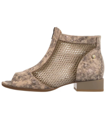 Maciejka Beżowo-Złote 06413-43/00-1 (MA1299-a) shoes