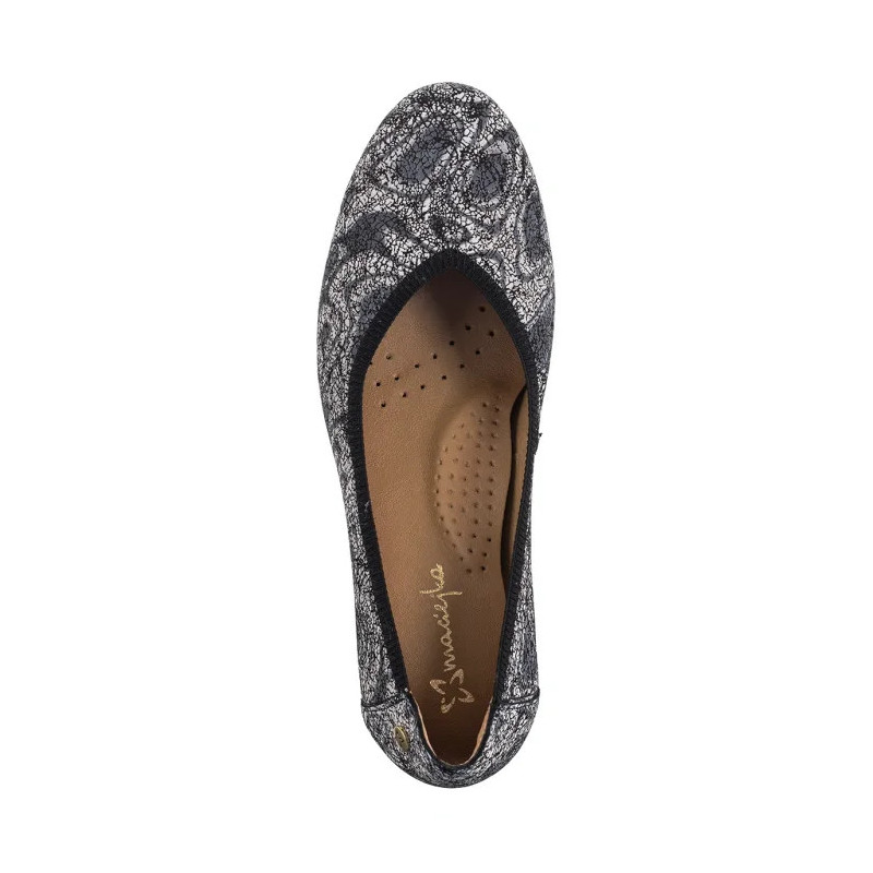 Maciejka Czarno-Beżowe 04802-44/00-1 (MA1304-a) shoes