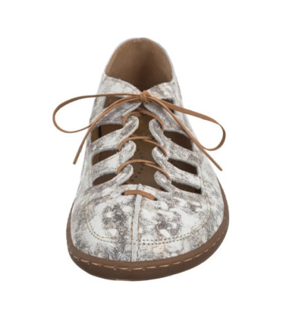 Maciejka Złote/Beżowe 06835-25/00-1 (MA1306-a) shoes