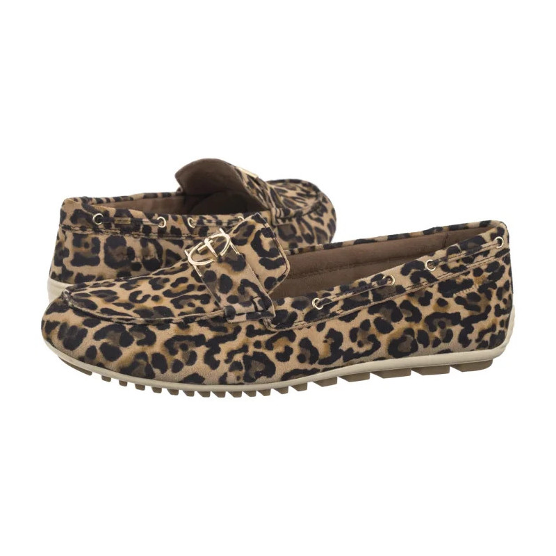 Tamaris Brązowe 1-24630-44 360 Leopard (TM517-a) shoes