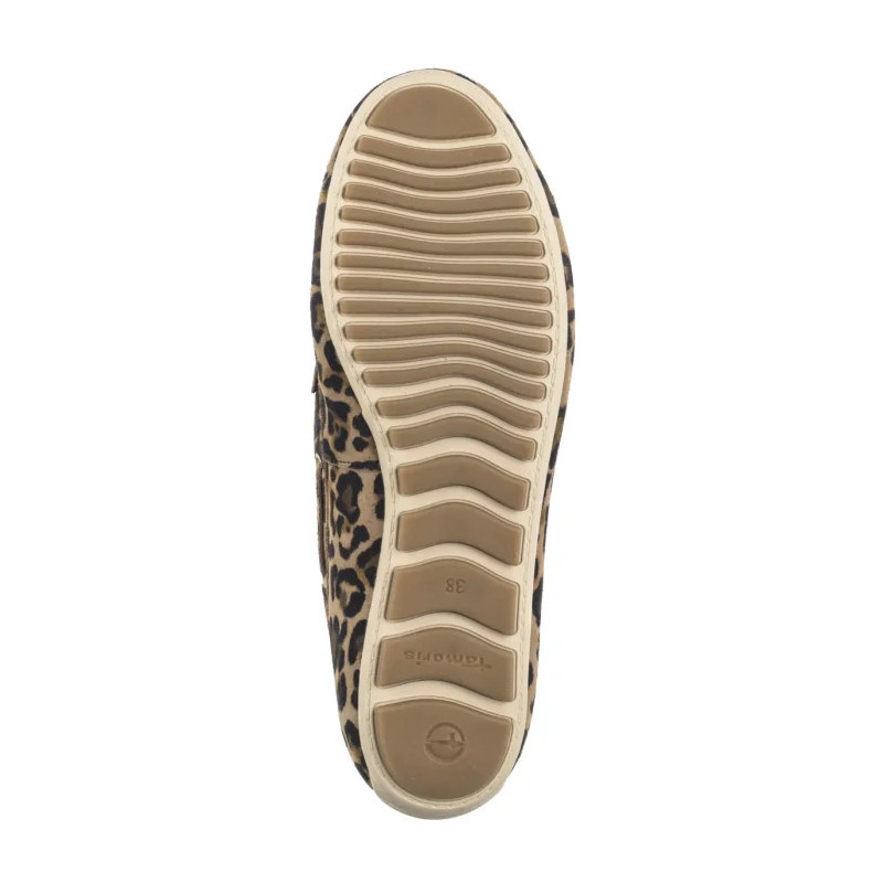 Tamaris Brązowe 1-24630-44 360 Leopard (TM517-a) shoes