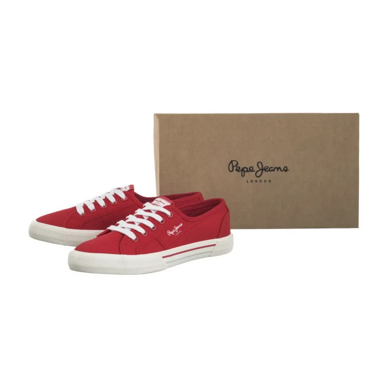 Pepe Jeans Brady Basic W Red PLS31287 255 (PE9-c) sneakers
