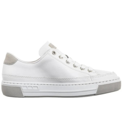 Rieker Białe L8847-80 White  (RI231-a) shoes