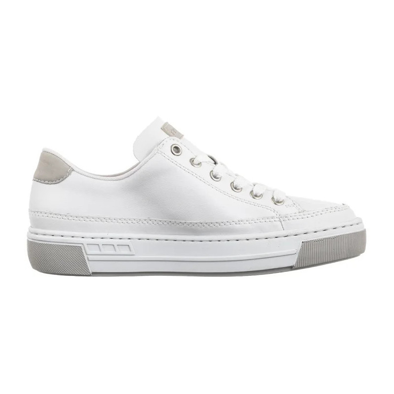 Rieker Białe L8847-80 White  (RI231-a) shoes
