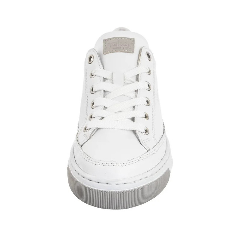 Rieker Białe L8847-80 White  (RI231-a) shoes